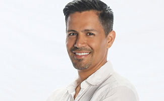 Jay Hernandez as seen in "Magnum P.I."