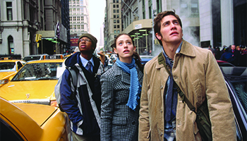 Arjay Smith, Emmy Rossum and Jake Gyllenhaal in "The Day After Tomorrow"