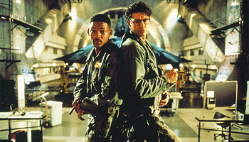 Will Smith and Jeff Goldblum in "Independence Day"