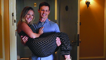 Vanessa Ray and Will Estes in "Blue Bloods"