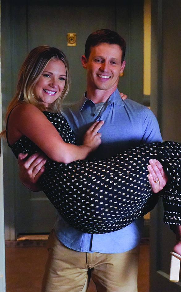 Vanessa Ray and Will Estes in "Blue Bloods"