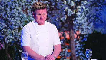 Gordon Ramsay in "Hell's Kitchen"