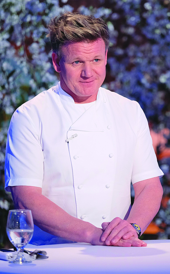 Gordon Ramsay in "Hell's Kitchen"