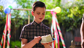 Iain Armitage in "Young Sheldon"