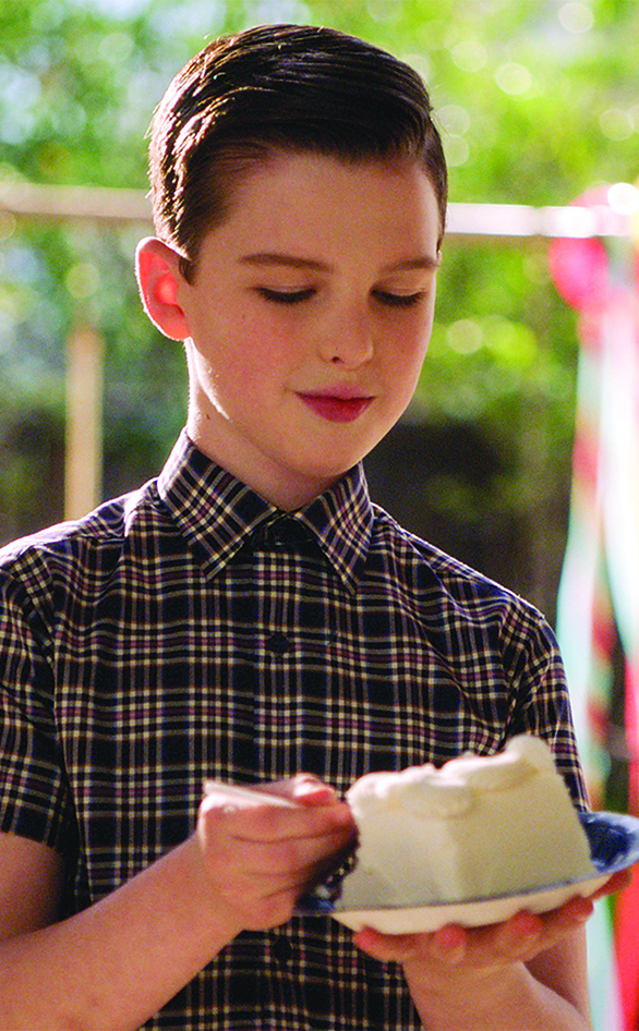 Iain Armitage in "Young Sheldon"