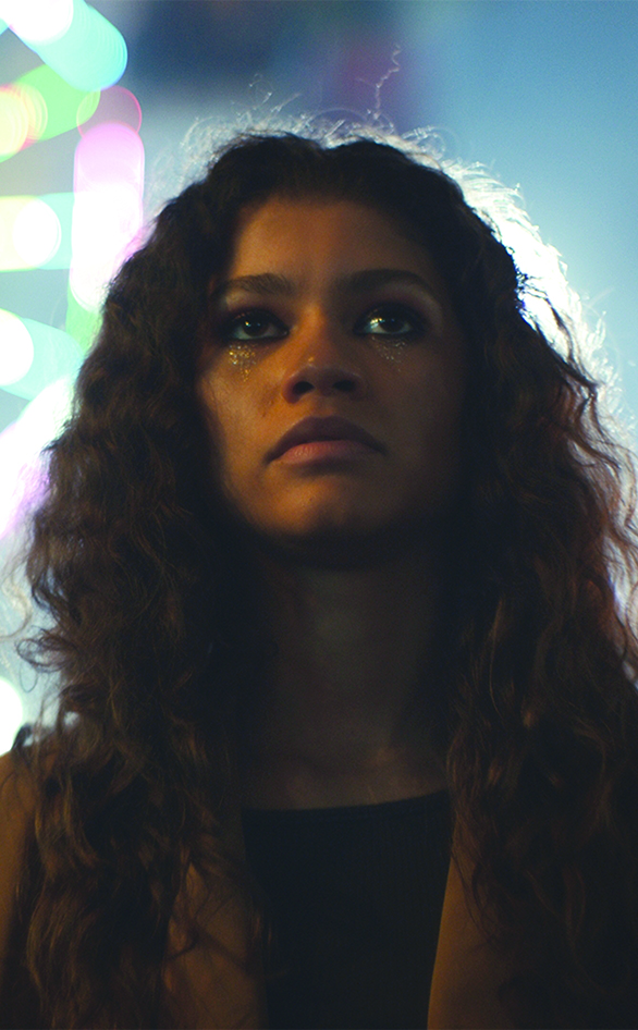 Zendaya stars in "Euphoria"