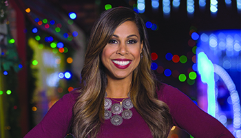 Taniya Nayak hosts "The Great Christmas Light Fight"