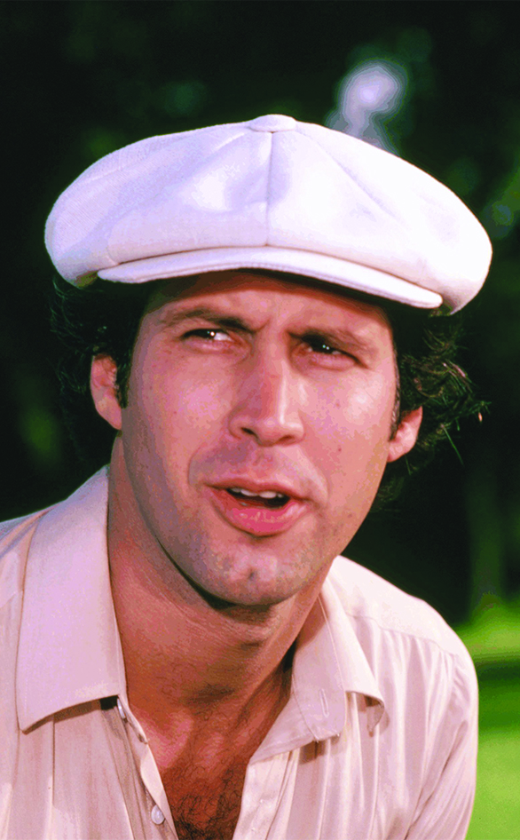 Chevy Chase in "Caddyshack"