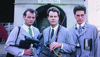 Bill Murray, Dan Aykroyd and Harold Ramis star in "Ghostbusters"