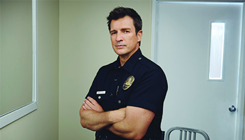 Nathan Fillion as seen in "The Rookie"