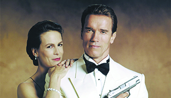 Jamie Lee Curtis and Arnold Schwarzenegger star in "True Lies"