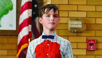 Iain Armitage in "Young Sheldon"