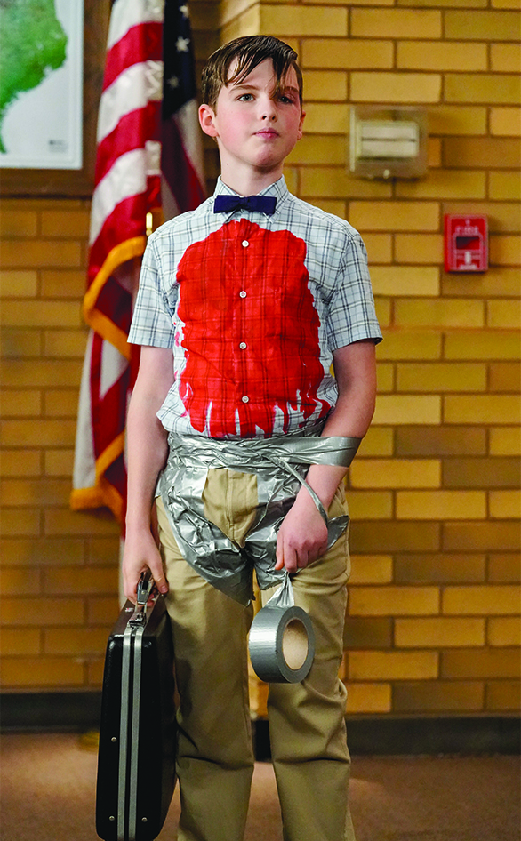 Iain Armitage in "Young Sheldon"