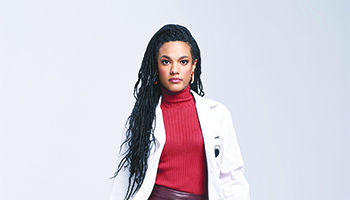 Freema Agyeman stars in "New Amsterdam"