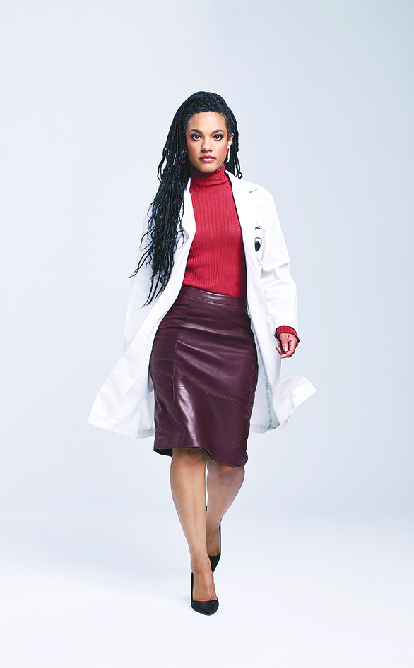 Freema Agyeman stars in "New Amsterdam"