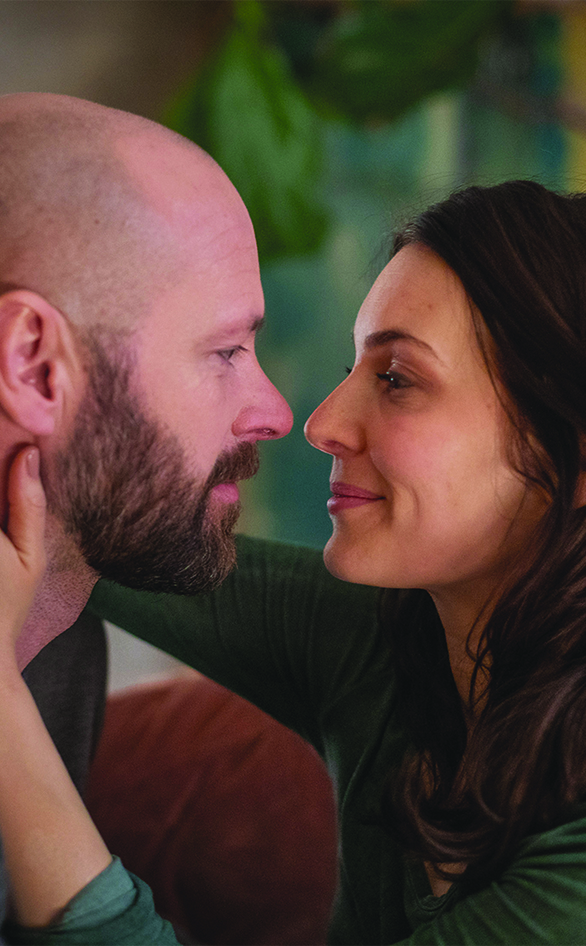 Ulf Stenberg and Aliette Opheim in "Beartown"