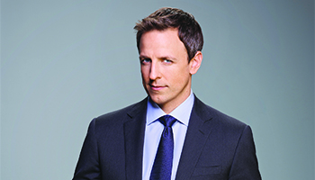 Seth Meyers hosts "Late Night with Seth Meyers"