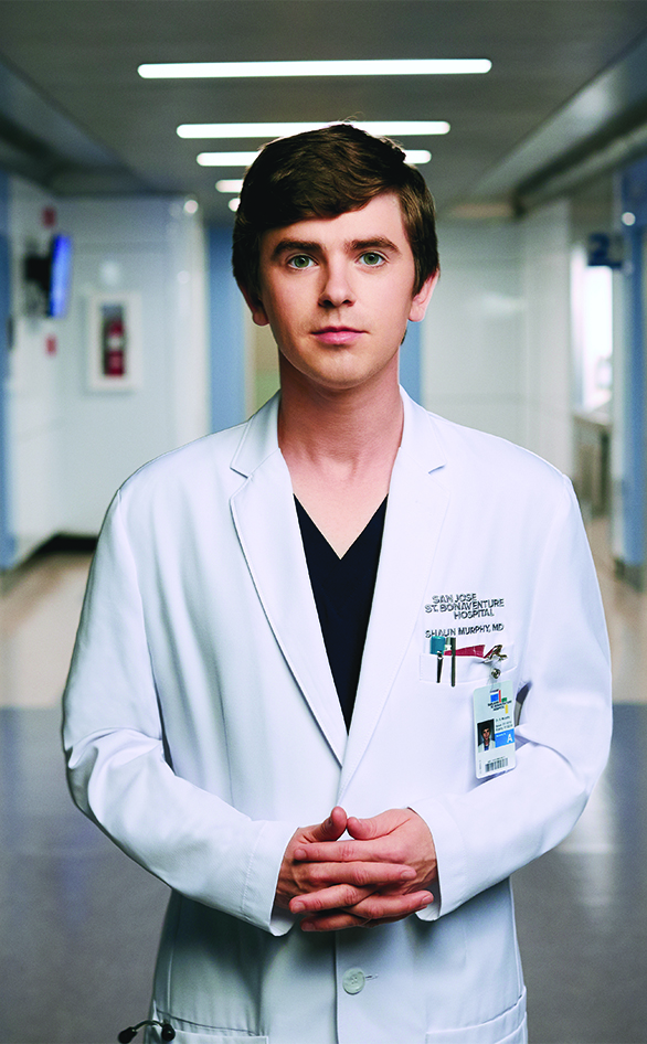 Freddie Highmore stars in "The Good Doctor" 