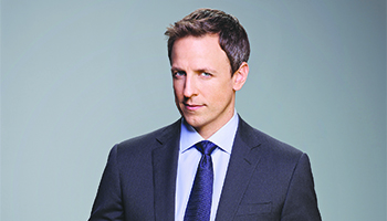 Seth Meyers hosts "Late Night With Seth Meyers"