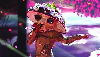 The Mushroom from "The Masked Singer"