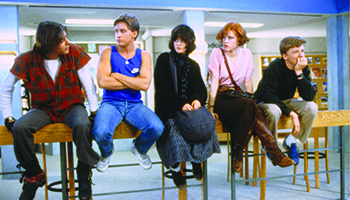 The cast of "The Breakfast Club"