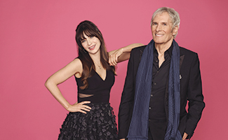 Zooey Deschanel and Michael Bolton host "The Celebrity Dating Game" 