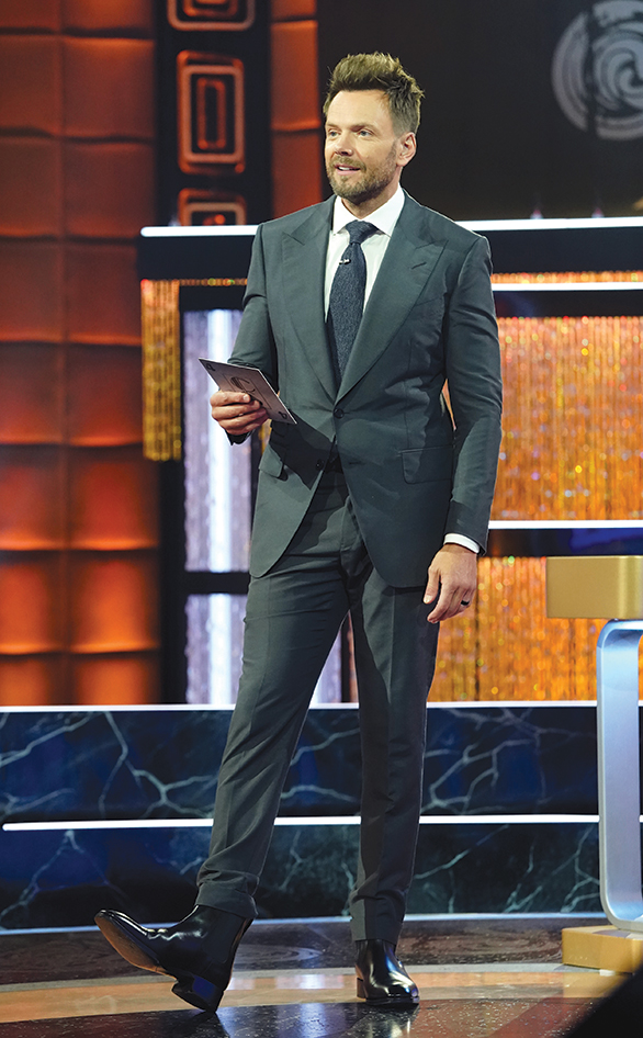 Joel McHale hosts "Card Sharks" 