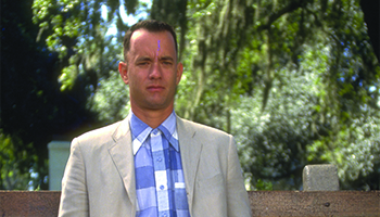 Tom Hanks is "Forrest Gump"