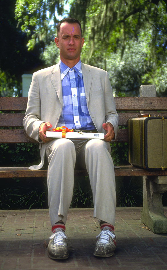 Tom Hanks is "Forrest Gump"