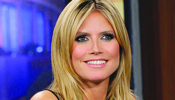 Judge Heidi Klum from "America's Got Talent"