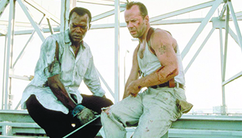 Samuel L. Jackson and Bruce Willis as seen in "Die Hard With a Vengeance"