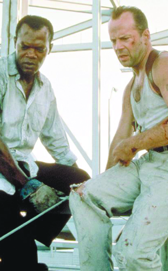 Samuel L. Jackson and Bruce Willis as seen in "Die Hard With a Vengeance"
