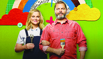 Amy Poehler and Nick Offerman host "Making It" 