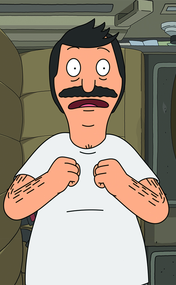 Bob Belcher from "Bob's Burgers" 