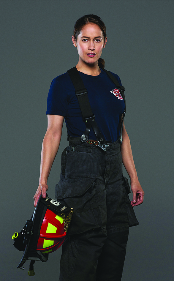 Jaina Lee Ortiz stars in "Station 19" 