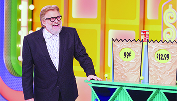 Drew Carey hosts "The Price Is Right" 