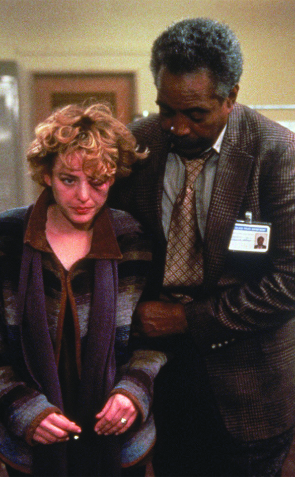 Virginia Madsen and Gilbert Lewis in "Candyman" 