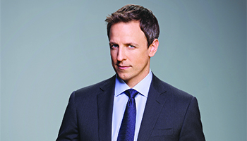 Seth Meyers hosts "Late Night With Seth Meyers" 