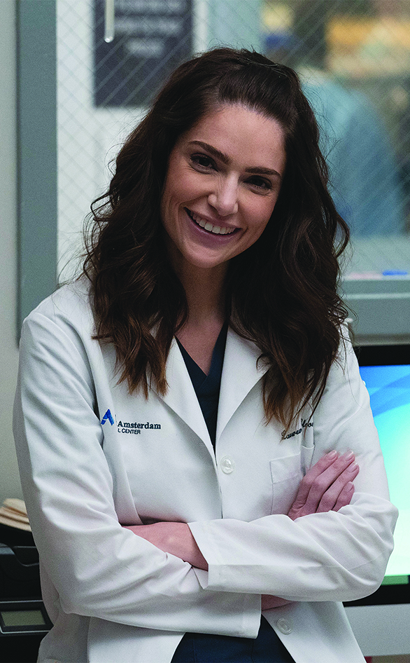 Janet Montgomery stars in "New Amsterdam" 