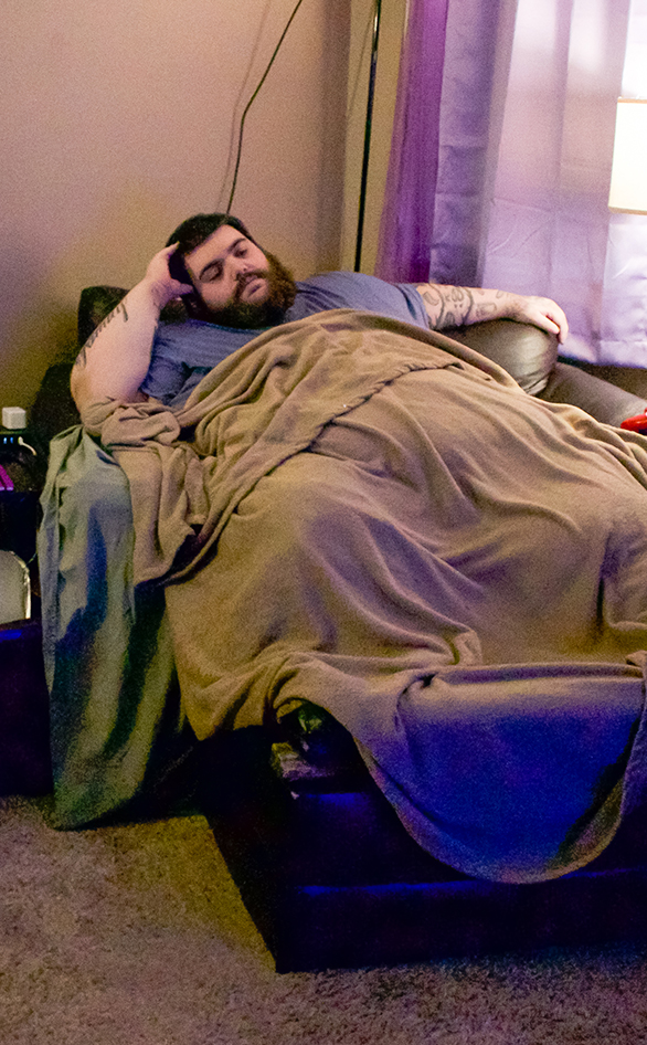 Ryan Barkdoll stars in "My 600-lb Life" 