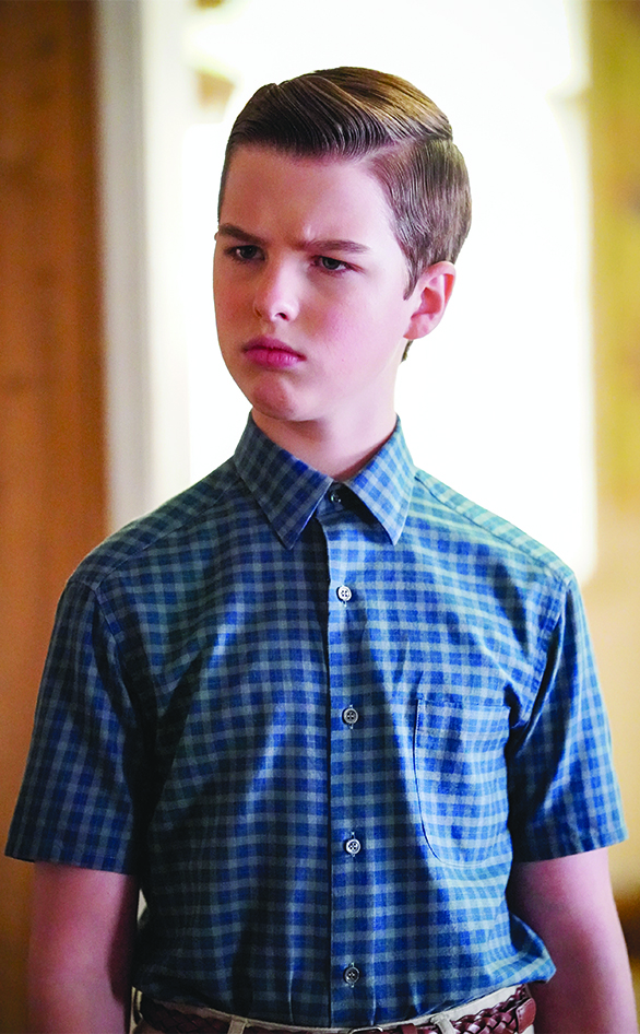 Iain Armitage stars in "Young Sheldon" 