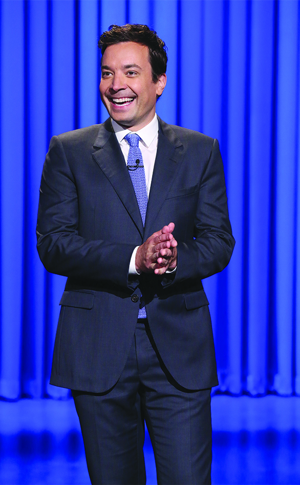 Jimmy Fallon, host of "The Tonight Show Starring Jimmy Fallon" 