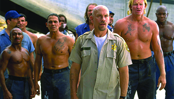 John Malkovich and the cast of "Con Air"