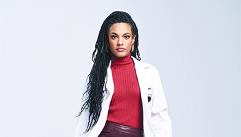 Freema Agyeman stars in "New Amsterdam"