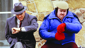 Steve Martin and John Candy star in "Planes, Trains and Automobiles"