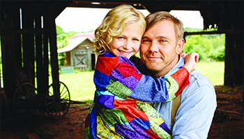 Alyvia Alyn Lind and Ricky Schroder star in "Dolly Parton's Coat of Many Colors"