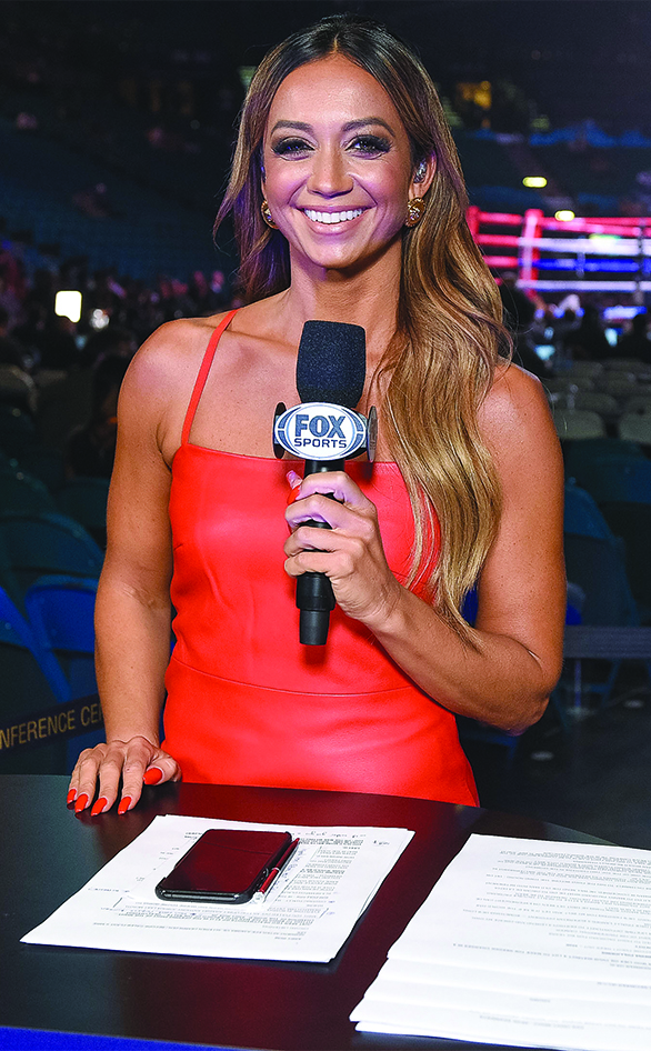 Kate Abdo, host of Fox PBC