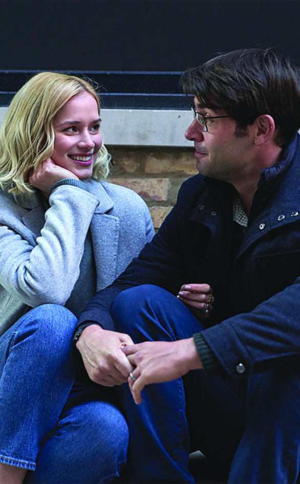 Elizabeth Lail and James Wolk star in "Ordinary Joe"