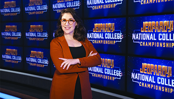 Mayim Bialik hosts "Jeopardy! Tournament of Champions"