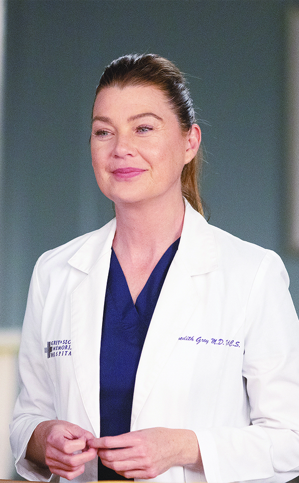 Ellen Pompeo stars in "Grey's Anatomy"